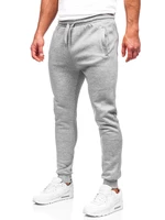 Pantaloni de trening bărbați gri Bolf CK01