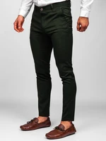 Pantaloni verzi chinos Bolf 0015