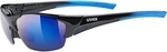 UVEX Blaze lll Black Blue/Mirror Blue Okulary rowerowe