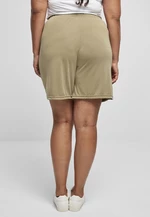 Women's modal shorts in khaki