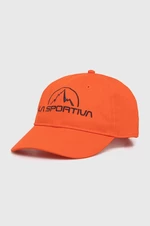 Šiltovka LA Sportiva Hike oranžová farba, s nášivkou
