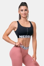 NEBBIA Smart Zip sports bra