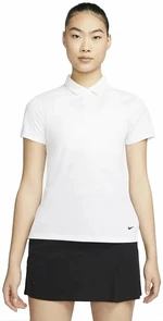 Nike Dri-Fit Victory Womens Golf Polo White/Black XL