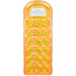 Intex 59895 Nafukovacie lehátko 188 x 71 cm oranžové s priehľadom