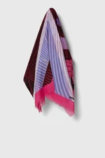 Šatka Missoni dámska,fialová farba,vzorovaná,SL80MMD9454