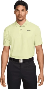 Nike Dri-Fit Tour Heather Mens Polo Light Lemon Twist/Black S Camiseta polo