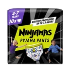 Ninjamas Pyjama Pants kosmické lodě 4–7 let pyžamové kalhotky 10 ks