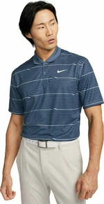 Nike Dri-Fit Victory+ Mens Polo Midnight Navy/Diffused Blue/White XL