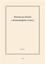 Ročenka pro filosofii a fenomenologický výzkum 2014 - Aleš Novák