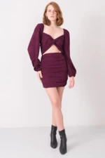 Chestnut minidress from BSL