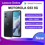 Original Lenovo Motorola Moto G53 5G Mobile Phone 5000mAh Battery 6.5'' 120Hz Screen 8G 128G Google Play