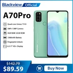 BLACKVIEW A70 Pro Android 11 Smartphone 6.517 Inch Display Quad Core 4GB RAM+32GB ROM 5380mAh 13MP + 5MP Camera 4G Mobile Phone