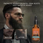 Men Fast Beard Growth Oil Natural Organic Care Oil Essence Growth Enhancer Strong Nourishing Beard Beard Products Beard Car Q6C6