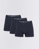 Knowledge Cotton 3-Pack Underwear 1001 Total Eclipse L