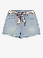 Light blue girly denim shorts name it Becky - Girls