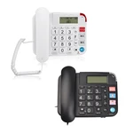 Telephone Landline Phone Large Button with Speaker CallerID Senior Desktop Phone