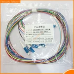 Free Shipping 12 Colors LC/UPC Pigtail-SM(9/125) Fiber Optical Patch Cord/Pigtail 1M fanout fiber optic Pigtails SM simplex