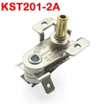1PC AC 250V 15A 10A Adjustable Temperature Switch Bimetallic Heating Thermostat KST205D High Quality