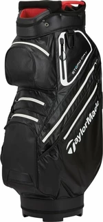 TaylorMade Storm Dry Cart Bag Black/White/Red Torba golfowa