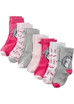 Ponožky, detské (7 ks v balení) s bio-bavlnou