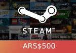 Steam Wallet Card ARS$500 Global Activation Code