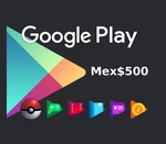 Google Play Mex$500 MXN Gift Card