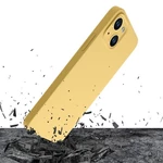 Ochranný kryt 3mk Hardy Silicone MagCase pro Apple iPhone 15, yellow