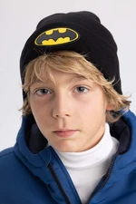 DEFACTO Boy Batman Label Acrylic Knitwear Beret