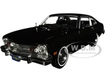 1974 Ford Maverick Black "Forgotten Classics" Series 1/24 Diecast Model Car by Motormax