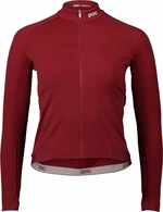 POC Ambient Thermal Women's Jersey Garnet Red XL Maillot de ciclismo
