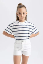 DEFACTO Oversize Fit Short Sleeve T-shirt