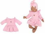 Z&Z Dětské teplákové šatičky/tunika Princess - růžové, vel. 80 (9-12m) Z&Z Dětské teplákové šatičky/tunika Princess - růžové, vel. 80 (9-12m)