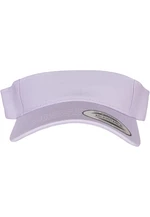 Curved lilac visor cap