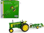 John Deere 620 Tractor with 555 Plow Green "Precision Heritage" Series 1/16 Diecast Model by ERTL TOMY