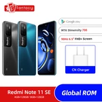 Global ROM Xiaomi Redmi Note 11SE 5G Dimensity 700 6.5" FHD+ DotDisplay 5000mAh Battery 18W Fast Charge 48MP Camera