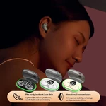 Smallest Wireless Invisible Sleep Headphones Waterproof Noise Reduction Sports Headset Comfortable Ear Bud
