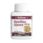 MEDPHARMA Kyselina listová 800 μg 107 tabliet