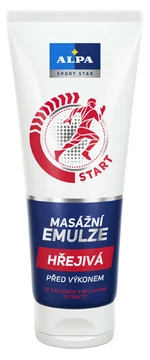 ALPA masážní emulze hřejivá 210 ml