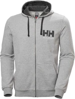 Helly Hansen Men's HH Logo Full Zip Hanorac cu gluga Grey Melange M