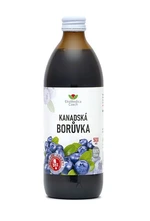 Ekomedica Kanadská borůvka 100% šťáva 500 ml