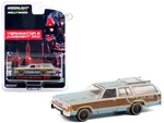 1979 Ford LTD Country Squire Light Blue with Woodgrain Sides (Weathered) "Terminator 2 Judgment Day" (1991) Movie "Hollywood Series" Release 32 1/64