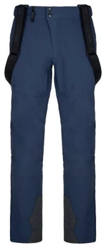 Men's softshell ski pants KILPI RHEA-M dark blue