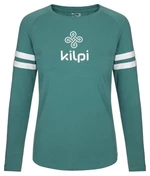 Women's cotton long sleeve T-shirt KÎLPIES MAGPIES-W DARK GREEN