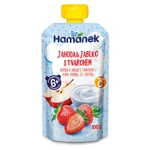 HAMÁNEK Jahoda s tvarohem 6m+ 100 g