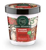 ORGANIC SHOP Hydratačná telová pena - Jahoda & Čokoláda 450 ml