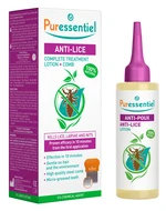 PURESSENTIEL Roztok proti vším + hřebínek 100 ml