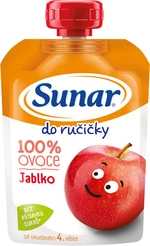 SUNAR Do ručičky ovocná kapsička jablko 4m+ 100 g