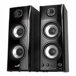 Genius reproduktory SP-HF1800A v2 31730031400, 2.0, 60W, černé, regulace hlasitosti, dřevěné