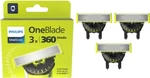 Philips Náhradní břity pro celé tělo OneBlade 360 QP430/50 3 ks