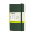 MOLESKINE Zápisník tvrdý čistý zelený S (192 strán)